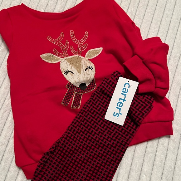 Cater’s 4T 2-piece Christmas Outfit - Picture 8 of 10